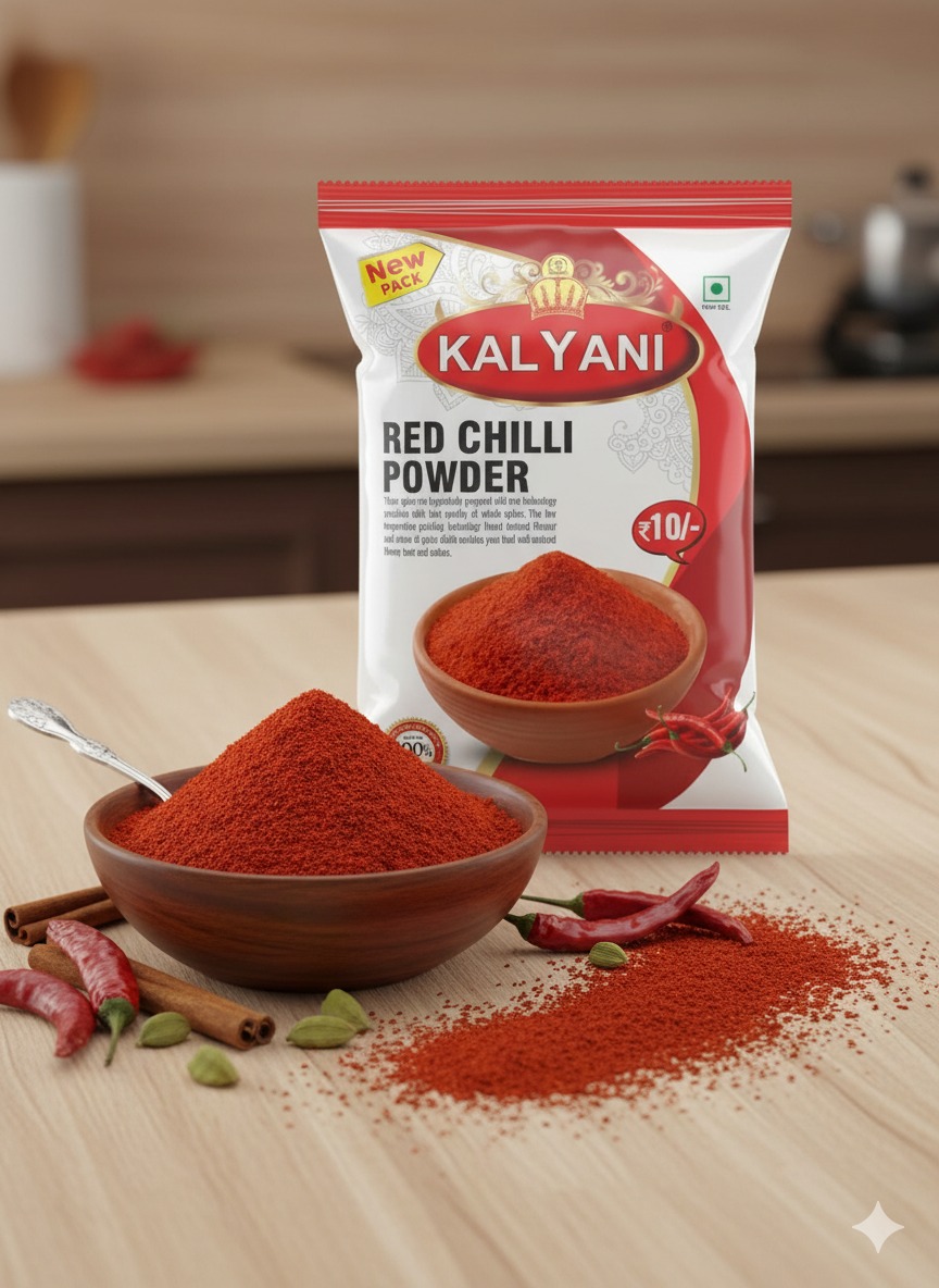 Red Chilli Powder - 100% Pure Kalyani Masala