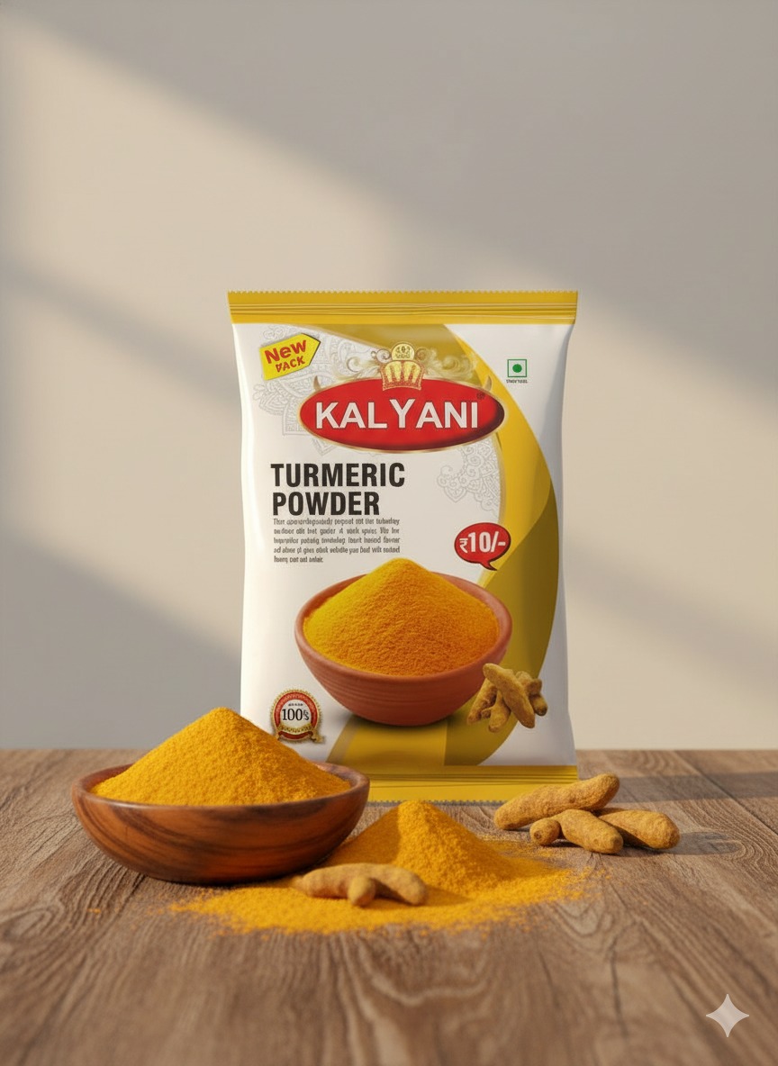 Turmeric Powder - 100% Pure Kalyani Masala