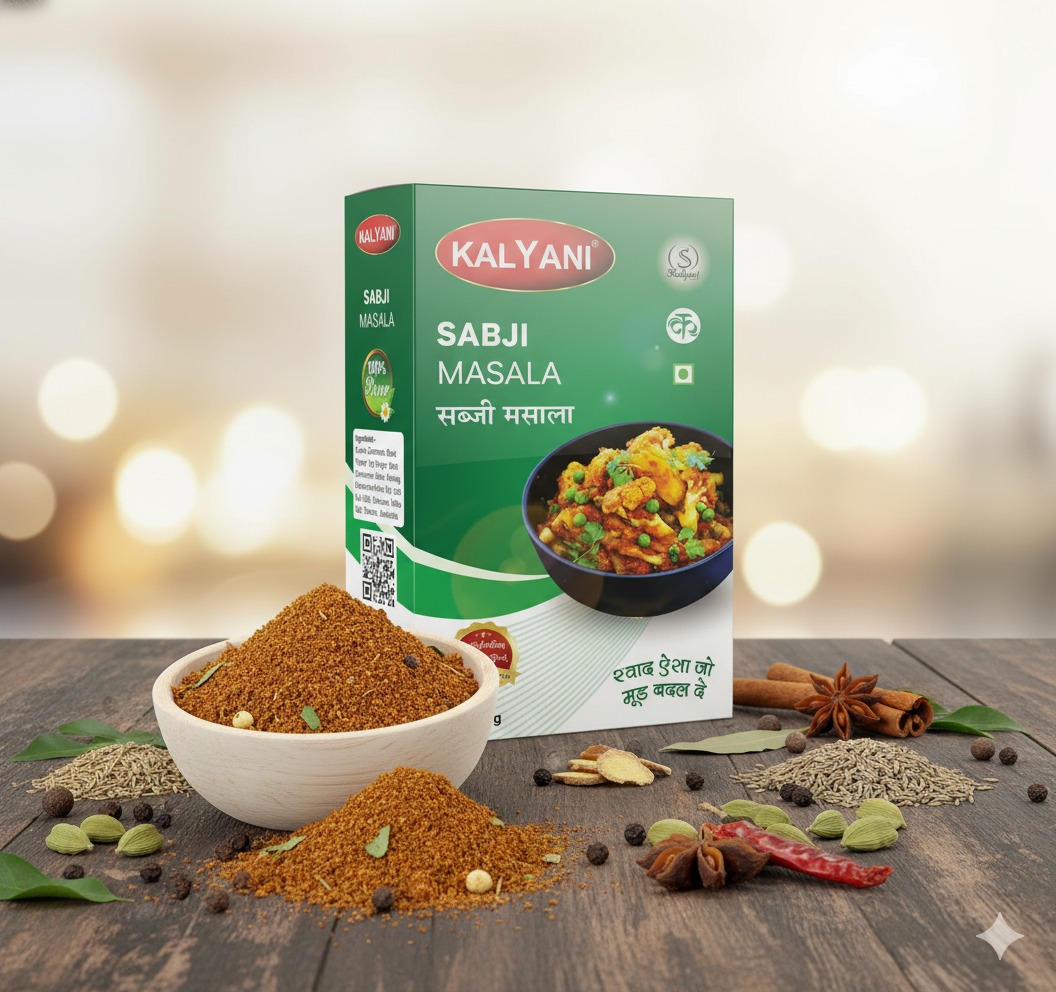 Sabji Masala - 100% Pure Kalyani Masala